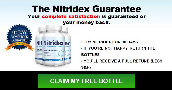 Nitridex ingredients and guarantee