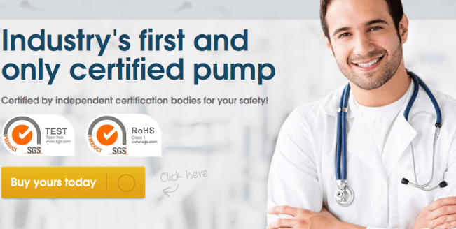 certified penis pump